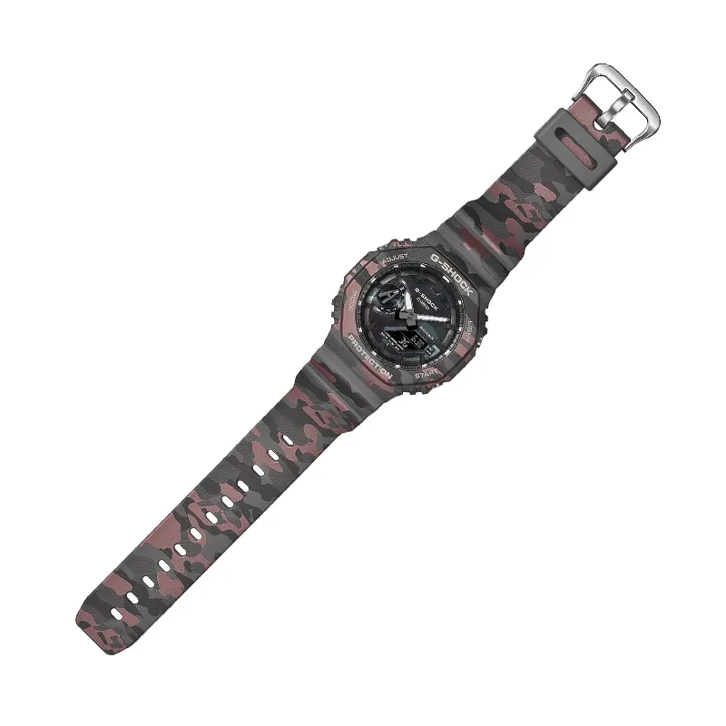 Casio G-Shock Gray Dial Ana-Digital Sporty Men's Watch- GA-2100CMD-8A